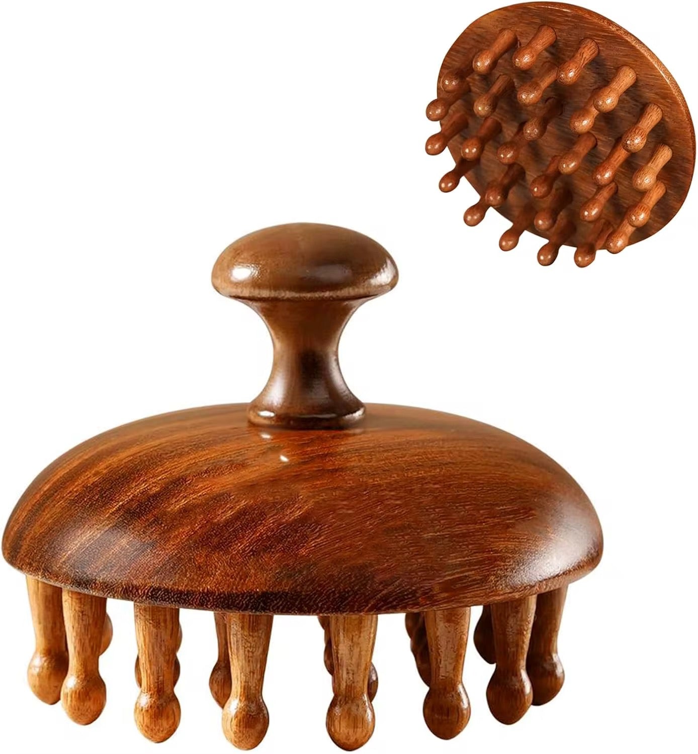 Wooden Scalp Massager – Stimulate, Soothe & Strengthen Your Scalp